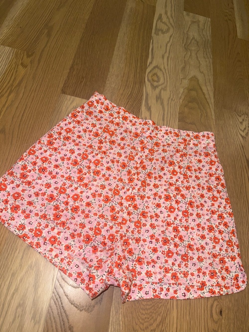 Hello Molly Floral High-Waist Shorts
